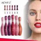 6pcs Waterproof Lip Gloss Moisturizing Stain Bowling Lip Tint Matte Lipstick Set