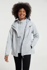Whirlwind Womens 3 In 1 Waterproof Jacket