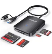 Sd Card Reader 4 In 1 Dual Connector usb&usb C Usb C To Micro Sd Memory Card R
