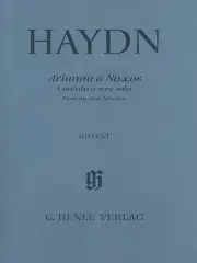 Haydn Arianna a Naxos Cantata for Voice Piano Henle Urtext Sheet Music Book