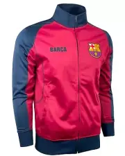 FC Barcelona Jacket For Adults and Kids, Licensed Barcelona Track Jacket