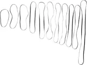 Levemolo Record Player Belt Replacement 11pcs Pack Home Phonograph Belt Made of Rubber High Performance Easy Fit