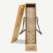 Giant Tumble Tower - Pine in Wooden Case