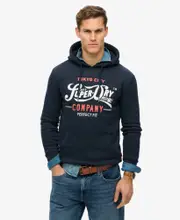 Perfect Fit Script Hood | Eclipse Navy