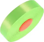 iplusmile 1Roll Fluorescent Marking Tape Non Sticky Barrier Tape for Boundary and Hazard Marking for Outdoor Use Promotes Safety Awareness and Visibility