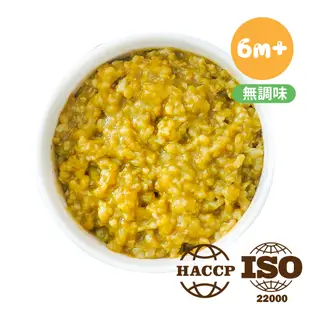 芽米寶貝嬰幼兒副食品│B02 地瓜葉地瓜南瓜粥 (120克x2包) 無調味寶寶粥 蔬菜營養粥