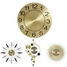 Metal Clock Dial Arabic Numeral Clock Dial Durability Stylish Appearance