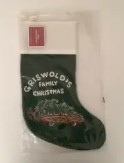 NEW Pottery Barn National Lampoon Griswold's Family Christmas Stocking NIOP
