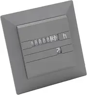 Marhynchus 220VAC Hour Meter Digital Display Timer with Fixed Buckle for Industry