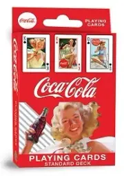 MST92103 Masterpieces Coca-Cola Classic Ads Playing Cards