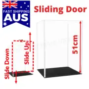 51cm H Acrylic Display Case Clear Box Dustproof Large Self-Install Cars Truck AU