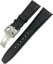 [SKXMOD] Cowhide Watchband For IWC Portuguese Portofino Pilot Genuine Leather 20mm 21mm 22mm Watch Strap Spherical Buckle