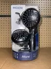 Moen Attune 8-Spray 4”Dual Wall Mount W/Handheld Shower Matte Black 218COBL New