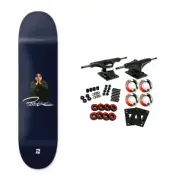 Primitive Skateboard Complete Tupac Shakur Navy 8.0"