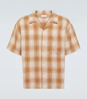 [Frame] Frame Plaid cotton shirt UK 16 multicoloured