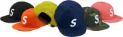 Supreme Wool S Logo 6-Panel Cap Camo Pink F/W 17