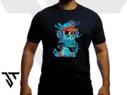 Supreme Mens T shirt (XL) Graphic art / Space Monkey / 40 washes Guaranteed