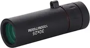 High Power Binoculars Telescope 30x25 Monocular High Definition Monocular Slim Adjustment Eyepiece Clip Tripod Holder for Outdoor Travel Suitable for Fishing Mountaineering for i