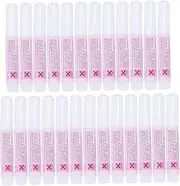 Ipetboom 25pcs Nail Glue Sticky Tabs for Nails Adhesive Nail Extension Fingernail Hooks Glue for Nail Repair Kiss Gel Glue False Nail Clippers Nail Art Glue Solid Transparent