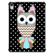 iPad Air 11-inch (M2/M3) iPad Impact Case Cute Pattern Obsessed Owl