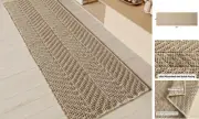 Bathroom Runner Rug Super Absorbent Non Slip Long Bath Mat 2'*6' Aa-brown