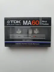 TDK MA 60 TYPE IV Metal Tape Cassette SEALED Made in Japan
