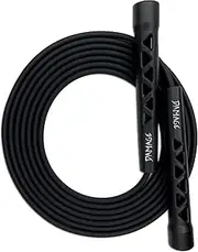 Damage Fight Gear Boxer Classic Speed Rope, Lightweight PVC Skipping / Jumping Rope, Non-Slip Ventilated ABS Plastic Handles and Matte Coated Tangle-Free Jump Rope for Boxing, Crossfit, MMA, Martial Arts