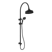 Lillian Twin Shower, Matte Black