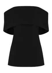 Totême Off-the-shoulder top - Black - 40 (UK12 / M) 40 (UK12 / M)