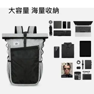 【May Shop】戶外折疊包超輕量攜帶收納包旅行包防水登山包戶外雙肩包(輕量)