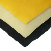 1/8" (3.2mm) Crepe Rubber - 16" x 18" Sheets - 3 Colors