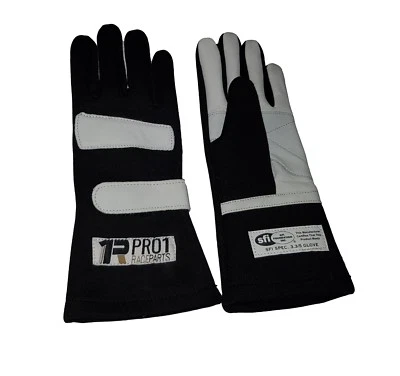 PRO1 Racing Gloves 3.3 SFi Rated Certified Speedway Go Kart Rally Drag Race Car