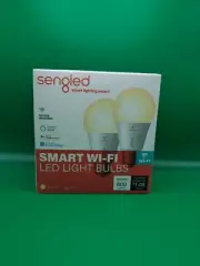 Sengled Smart Light Bulbs WiFi Alexa Compatible 2 Pack 800 Lumen Soft White