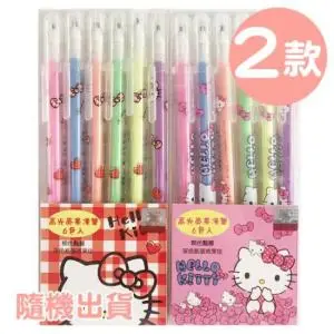 三麗鷗 Hello Kitty高光果凍筆6入HelloKitty