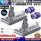 6800mAh for Dyson V10 Battery SV12 Absolute Cyclone Motorhead & Filter & Brush