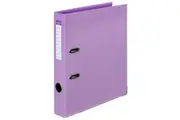 Colour Hide A4 Half Lever Arch File PE Folder Binder Document Organiser Purple