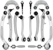 14Pcs Front Upper Lower Control Arm Suspension Kit Compatible With Bentley Continental Flying Spur 2004 2005 2006-2018