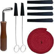 Generic 8 Pieces Piano Tuning Kits DIY Piano Fixing Kit for Instrument Accessories