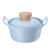 Masker Instant Noodle Pot Aluminium Ceramic Coating - Blue