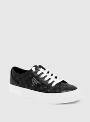 GUESS Black Jelexa Low Top Sneakers Size: 10
