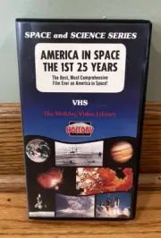 NEW America in Space - The First 25 Years (VHS) Documentary - Holiday Video