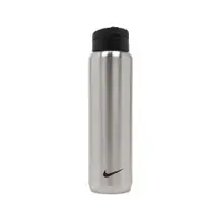 在飛比找PChome24h購物優惠-Nike 耐吉 水壺 Straw Bottle 24oz 銀