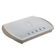 Prep Solutions by Progressive Microwave Small Bacon Grill with Vented Cover, 4