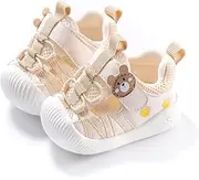 [AOIREMON] Toddler/Little Kids Sandals for Boys Girls Lightweight Breathable Baby First Walker Slippers for Indoor & Outdoor Activities With Adjustable Velcro & Comfy Sole
