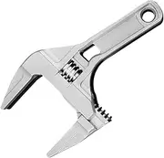 Walopola Monkey Wrench Tool | Multifunctional Portable Large Opening Monkey Wrench,Wide Jaw Plumbing Wrench, Sturdy Pipe Wrench Tools for Motorcycle, Automobile Maintenance