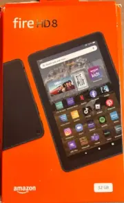 Amazon Fire HD 8 Black (12 Gen, Release) 32GB, Wi-Fi, 2GB RAM