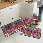 Bohemian Style Floor Rug Rectangle Carpet Kitchen/living Room