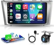 VECHTEL [8 CORE 2G+64G] for Toyota Camry 2006-2011 Car Radio with Wireless Apple Carplay/Android Auto, 9 Inch Android 13 IPS Touch Screen Car Stereo, Bluetooth, GPS, WiFi, SWC, DSP + HD Backup Camera