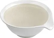 Linkidea Ceramic Shaving Bowl, Shaving Soap Lather Mug Cup for Men, Wide Mouth Barber Beard Wet Razor Shave Cream Cup