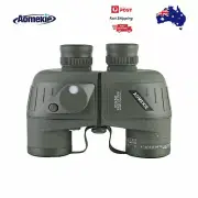 10X50 Binoculars Marine Military Telescope Waterproof With Compass Rangefinder